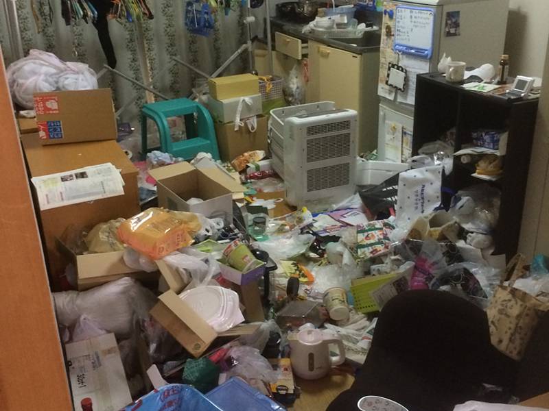 【鹿児島市】　ゴミ屋敷清掃