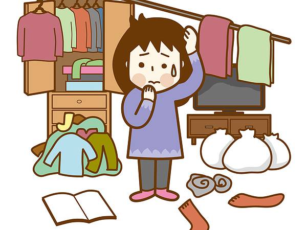 汚部屋が人に及ぼす悪影響の画像